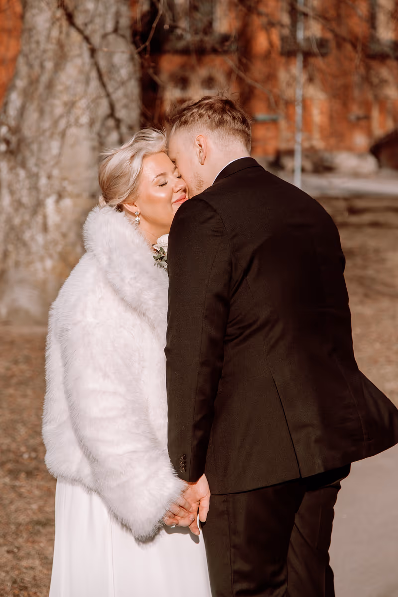 Verkligt bröllopsfoto från Gladdags portfolio för Dekor till bröllop som känns genomtänkt